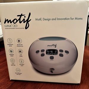NEW Motif Luna Double Electric Pump with battery